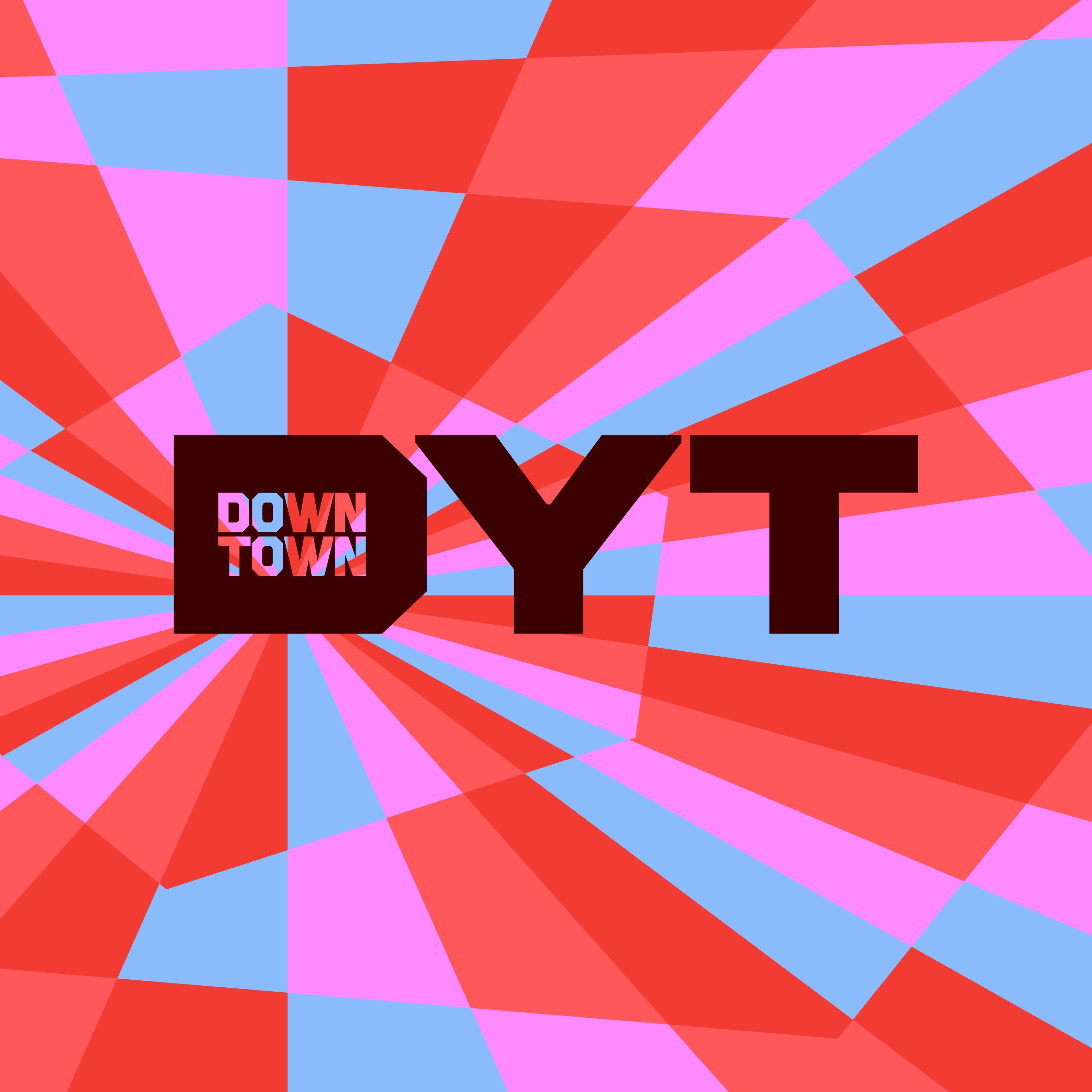 Downtown DYT gem pattern logo