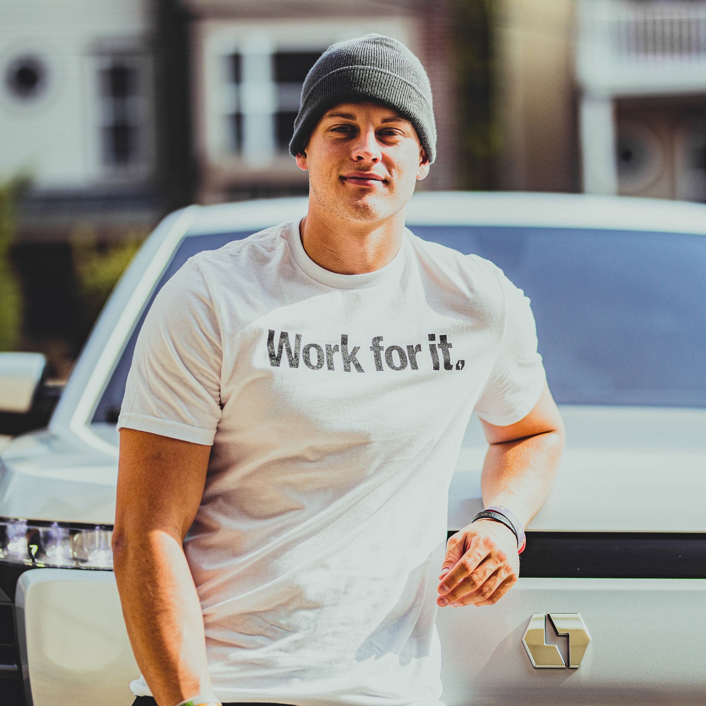 Joe Burrow Lordstown Motors Work for it